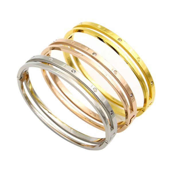 2020 the new version fashion bracelets stainless steel bangle men women bracelet jewelry for women, Black
2020 the new version fashion bracelets stainless steel bangle men women bracelet jewelry for women, Black