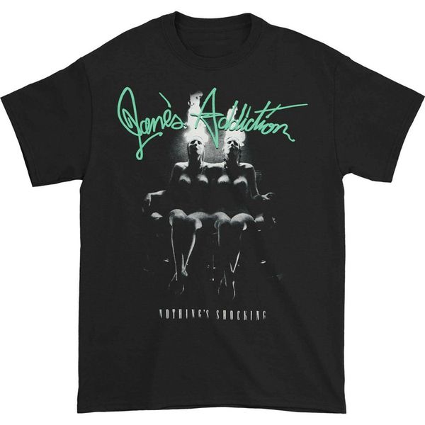 janes addiction men's nothing's shocking t-shirt black new funny tee tshirt