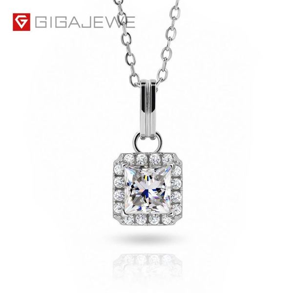 gigajewe 1.2ct 6.0mm princess 18k white gold plated 925 silver moissanite necklace diamond test passed jewelry woman girl gift
gigajewe 1.2ct 6.0mm princess 18k white gold plated 925 silver moissanite necklace diamond test passed jewelry woman girl gift