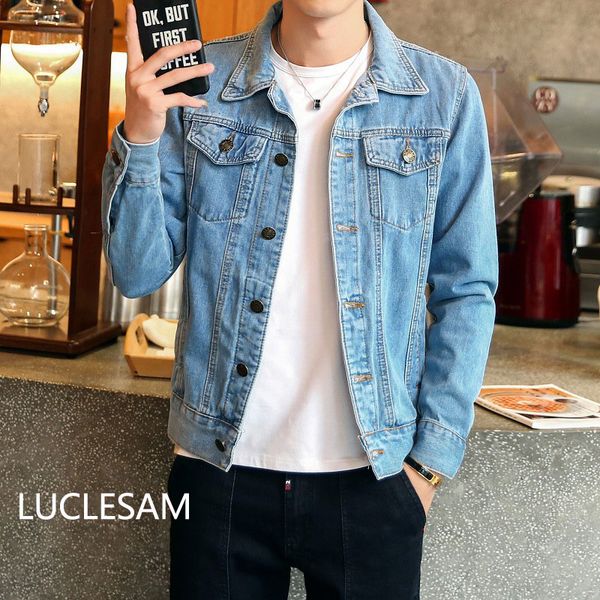 2020 vintage biker male denim jacket casual designer streetwear mens jeans jacket multi pockets slim fit cowboy for men, Black;brown
2020 vintage biker male denim jacket casual designer streetwear mens jeans jacket multi pockets slim fit cowboy for men, Black;brown