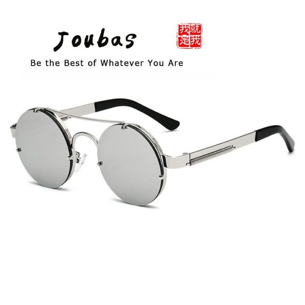 sunglasses joubas round steampunk women/men 2021 reflective mirror sun glasses spring leg metal eyewear retro vintage party 34, White;black
sunglasses joubas round steampunk women/men 2021 reflective mirror sun glasses spring leg metal eyewear retro vintage party 34, White;black