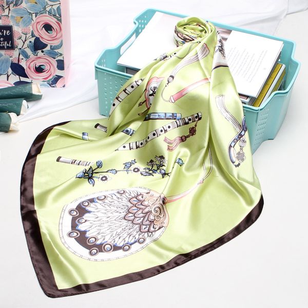 luxury kerchief bandana head scarf for women fashion print silk satin hair scarfs female 90*90cm square shawl scarves for ladies, Blue;gray
luxury kerchief bandana head scarf for women fashion print silk satin hair scarfs female 90*90cm square shawl scarves for ladies, Blue;gray