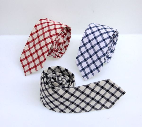 linbaiway 6cm plaid narrow neck tie for mens cotton plaid neck ties for wedding party necktie classic skinny tie custom logo, Blue;purple 
linbaiway 6cm plaid narrow neck tie for mens cotton plaid neck ties for wedding party necktie classic skinny tie custom logo, Blue;purple