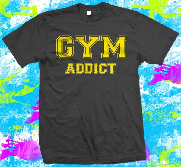 gym addict - t shirt brand men 2020 fashion round neck selling male natural cotton shirt t-shirt
gym addict - t shirt brand men 2020 fashion round neck selling male natural cotton shirt t-shirt