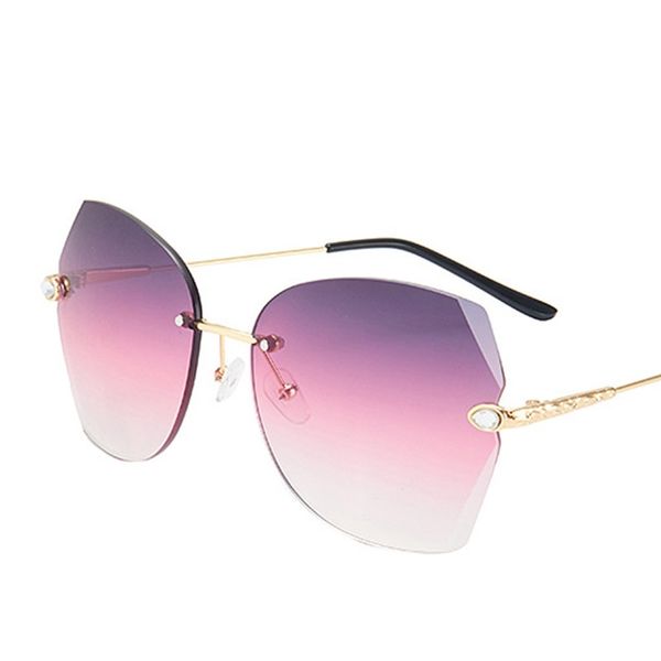 gradient rimless crystal sunglasses women vintage square sun glasses brand designer purple sunglass lentes de sol, White;black
gradient rimless crystal sunglasses women vintage square sun glasses brand designer purple sunglass lentes de sol, White;black