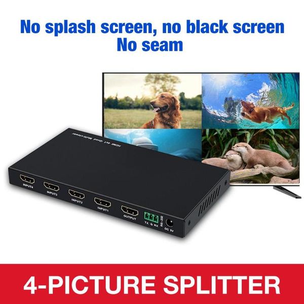 hdmi splitter 4x1 экран quad multi-просмотр бесшовного hdmi переключатель с дистанционным управлением 4 в 1 out переключателя с 5 режимами о
hdmi splitter 4x1 экран quad multi-просмотр бесшовного hdmi переключатель с дистанционным управлением 4 в 1 out переключателя с 5 режимами о