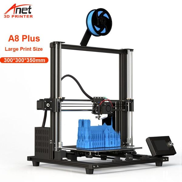 anet a8 plus large printing size all metal diy 3d printer a8 plus impressora 3d printer with dual z motor 300*300*350mm
anet a8 plus large printing size all metal diy 3d printer a8 plus impressora 3d printer with dual z motor 300*300*350mm