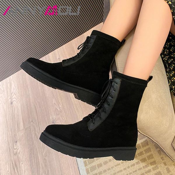 annymoli ankle boots woman flat platform motorcycle boots lace up shoes round toe ladies short autumn winter black size 43
annymoli ankle boots woman flat platform motorcycle boots lace up shoes round toe ladies short autumn winter black size 43