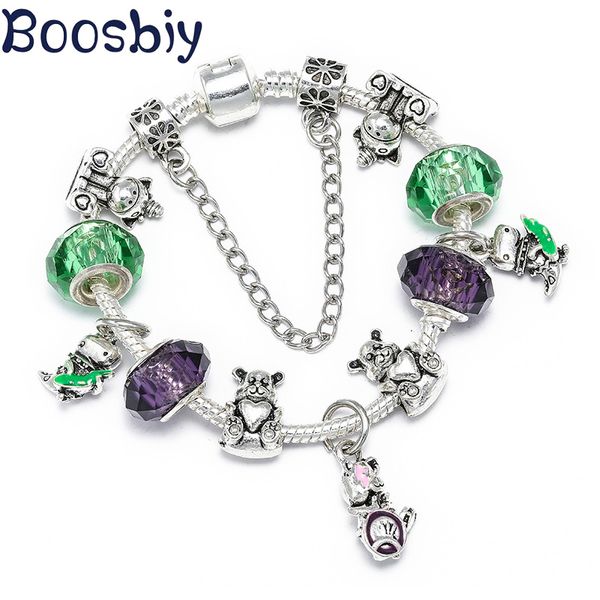 charm bracelets boosbiy silver color cute cartoon bear charms beads diy fashion brand bracelet for women jewelry gift, Golden;silver
charm bracelets boosbiy silver color cute cartoon bear charms beads diy fashion brand bracelet for women jewelry gift, Golden;silver