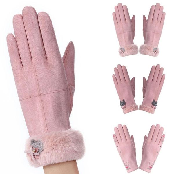 vintage suede embroidery touch screen head warm winter full finger woman gloves warm outdoor windproof clothing accessory, Blue;gray
vintage suede embroidery touch screen head warm winter full finger woman gloves warm outdoor windproof clothing accessory, Blue;gray