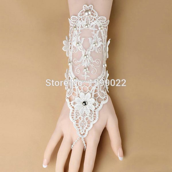 winter wedding bride bracelet flower faux pearl decoration white lace wristband bridal hand jewelry engagement party supplies, Black
winter wedding bride bracelet flower faux pearl decoration white lace wristband bridal hand jewelry engagement party supplies, Black