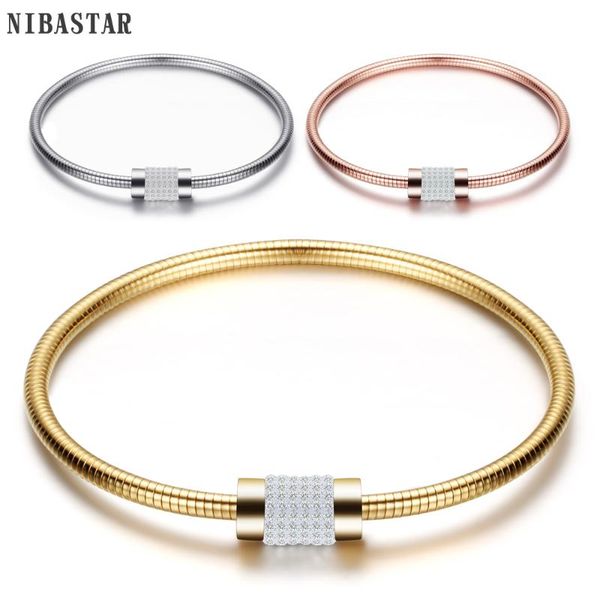 bangle fashion wedding jewelry crystal magnet clasp with snake chain 316l stainless steel bangles, Black
bangle fashion wedding jewelry crystal magnet clasp with snake chain 316l stainless steel bangles, Black
