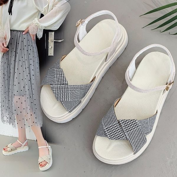 2020 summer new women sandals shoes platform ladies white sneakers sandals shoe open toe fashion thick bottom nvlx70, Black
2020 summer new women sandals shoes platform ladies white sneakers sandals shoe open toe fashion thick bottom nvlx70, Black