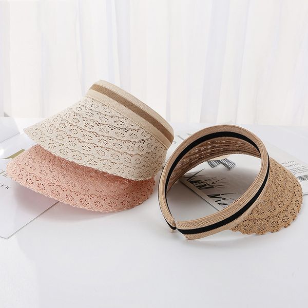 wide brim hats summer cool breathable korean fashion lace cute beautiful sun hat protection sunscreen hollow out women beach straw, Blue;gray
wide brim hats summer cool breathable korean fashion lace cute beautiful sun hat protection sunscreen hollow out women beach straw, Blue;gray