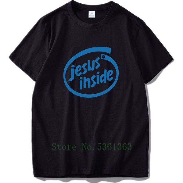 eu size s-5xl 100% cotton jesus inside fitness cool inspired fashion breathable design black t shirt casual t shirt for mens 
eu size s-5xl 100% cotton jesus inside fitness cool inspired fashion breathable design black t shirt casual t shirt for mens