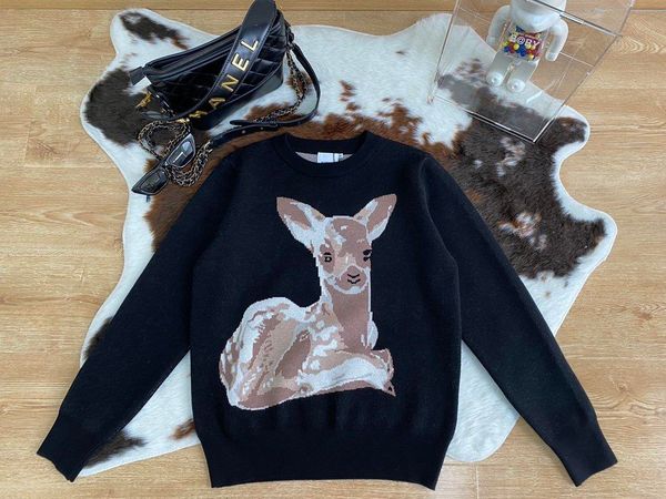 20aw new womens designer hoodie sweatshirt cotton pullover brands luxury burb outdoor sweater streetwear deer print winter clothes, Black;brown
20aw new womens designer hoodie sweatshirt cotton pullover brands luxury burb outdoor sweater streetwear deer print winter clothes, Black;brown