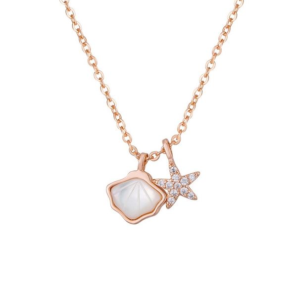 lovely cute shell star pendant necklace for women girls sparkling diamond zircon fashion designer rose gold silver
lovely cute shell star pendant necklace for women girls sparkling diamond zircon fashion designer rose gold silver
