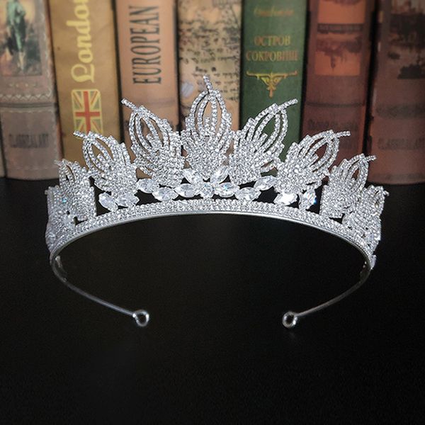 getnoivas женщины pageant серебро цвет корона игристые горный хрусталь циркон диадемы невесты свадебные украшения для волос повязка sl, Golden;silver
getnoivas женщины pageant серебро цвет корона игристые горный хрусталь циркон диадемы невесты свадебные украшения для волос повязка sl, Golden;silver