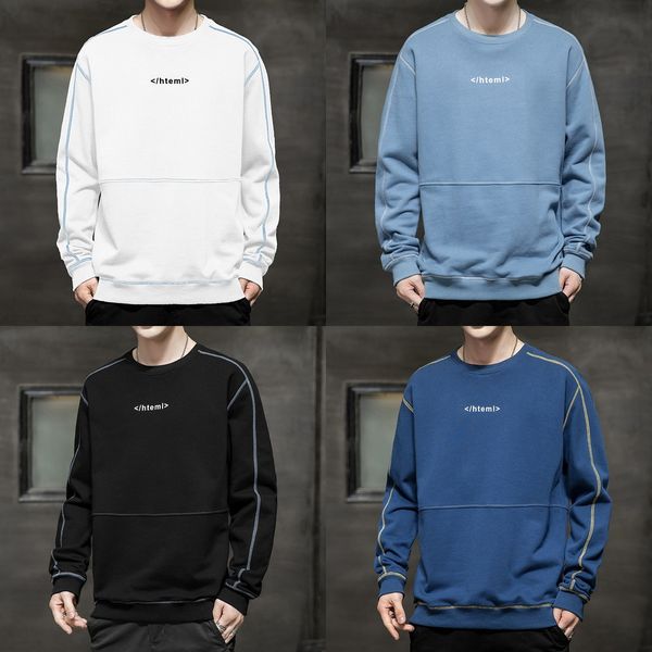 autumn sweater men's loose hip-hop pullover pulloverpullovermen's casual large size coat fat plus fat large pullover round neck fa, Black
autumn sweater men's loose hip-hop pullover pulloverpullovermen's casual large size coat fat plus fat large pullover round neck fa, Black