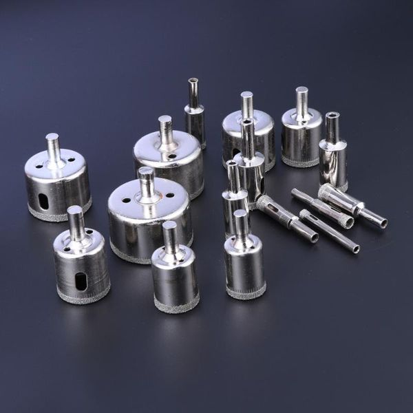 pack of 30 diamond drill bits tile glass hole saws for ceramic porcelain glass ceramics
pack of 30 diamond drill bits tile glass hole saws for ceramic porcelain glass ceramics