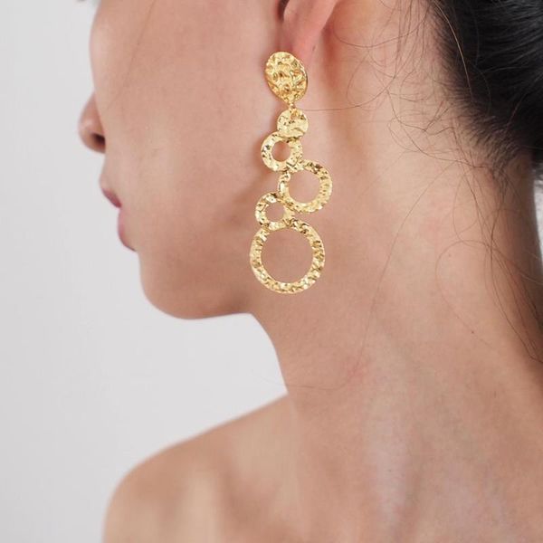 trendy circular rough surface alloy stud earrings women vintage metal statement big earrings brincos jewelry ukmoc, Golden;silver
trendy circular rough surface alloy stud earrings women vintage metal statement big earrings brincos jewelry ukmoc, Golden;silver