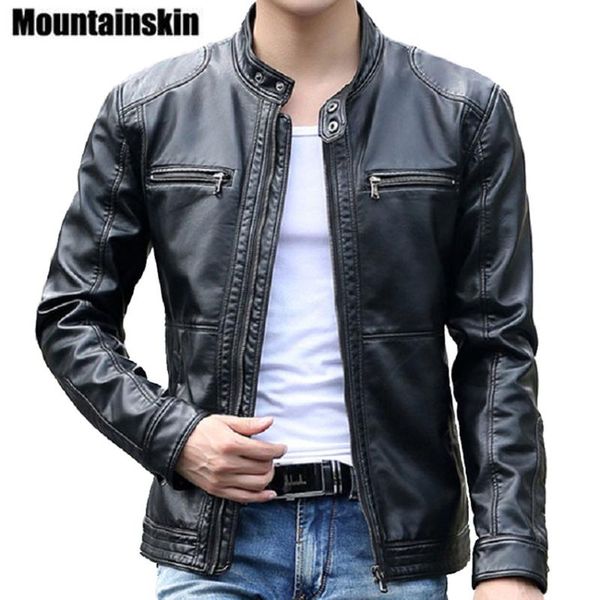 men's fur & faux l leather jacket stand collar coat motorcycle casual harajuku slim brand clothing, Black
men's fur & faux l leather jacket stand collar coat motorcycle casual harajuku slim brand clothing, Black
