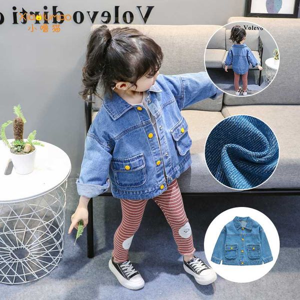baby girl denim jacket jacket with pocket fleece kids jackets for girl autumn child coat kids cape cute dropshipping, Blue;gray
baby girl denim jacket jacket with pocket fleece kids jackets for girl autumn child coat kids cape cute dropshipping, Blue;gray