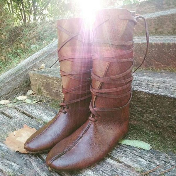 lace up women boots autumn pu leather vintage ladies flat shoes cross strappy riding boots punk botas mujer, Black
lace up women boots autumn pu leather vintage ladies flat shoes cross strappy riding boots punk botas mujer, Black