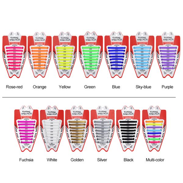 16pcs/pack lazy elastic silicone shoelaces no tie running shoelaces rainbow colors shoelaces for kids adult, White;pink
16pcs/pack lazy elastic silicone shoelaces no tie running shoelaces rainbow colors shoelaces for kids adult, White;pink