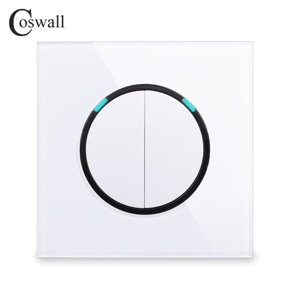 smart home control coswall glass panel 2 gang way random click on / off pass through wall light switch switched with led indicator r11 serie
smart home control coswall glass panel 2 gang way random click on / off pass through wall light switch switched with led indicator r11 serie