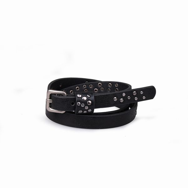 punk rock belts for women black rivet women belt streetwear thin ladies pin buckle leather belt bl633, Black;brown
punk rock belts for women black rivet women belt streetwear thin ladies pin buckle leather belt bl633, Black;brown