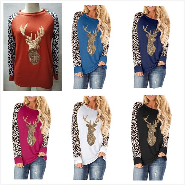 плюс размер женщин свитер рождество deer sequined leopard лоскутная вокруг шеи моды с длинным рукавом футболки осень зимняя одежда s-5xl e92, White
плюс размер женщин свитер рождество deer sequined leopard лоскутная вокруг шеи моды с длинным рукавом футболки осень зимняя одежда s-5xl e92, White