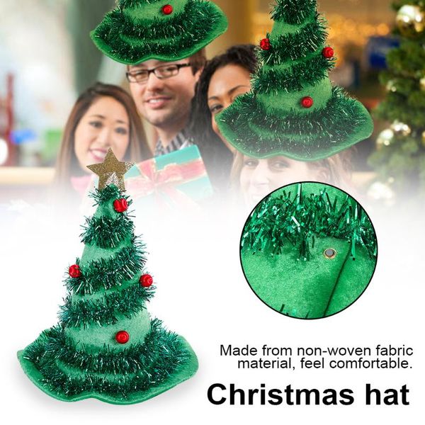 holiday cap bar non woven fabric portable funny cute adults kids festival home green christmas hat party tree shape
holiday cap bar non woven fabric portable funny cute adults kids festival home green christmas hat party tree shape