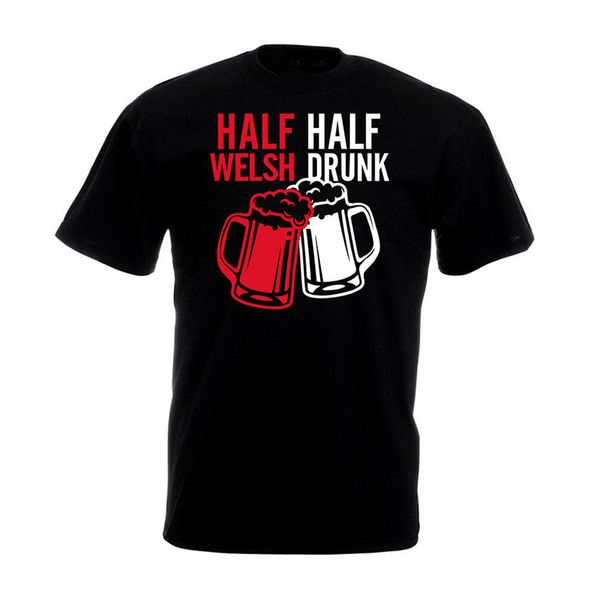 half welsh half drunk t-shirt party rugby football wales cymru beer gift summer style tee shirt
half welsh half drunk t-shirt party rugby football wales cymru beer gift summer style tee shirt
