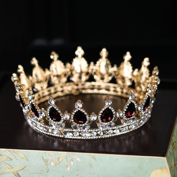 crown large tiaras european and pot crown whole circle bride headdress golden plated jewelry fash selling, Golden;silver
crown large tiaras european and pot crown whole circle bride headdress golden plated jewelry fash selling, Golden;silver