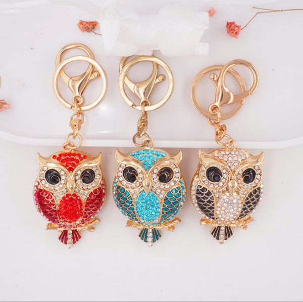 selling style color set diamond hollow owl key chain, ladies bag pendant, car keychians, Silver
selling style color set diamond hollow owl key chain, ladies bag pendant, car keychians, Silver