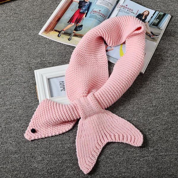 scarves children's knitted winter cashmere warm comfortable solid color keep scarf boys girls universal fish tail shape cute, Blue;gray
scarves children's knitted winter cashmere warm comfortable solid color keep scarf boys girls universal fish tail shape cute, Blue;gray
