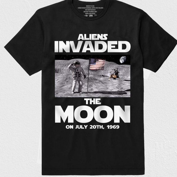 aliens moon ufo science america flag usa patriotic 4th of july t-shirt new 2019 short-sleeve summer short sleeves custom t shirt
aliens moon ufo science america flag usa patriotic 4th of july t-shirt new 2019 short-sleeve summer short sleeves custom t shirt