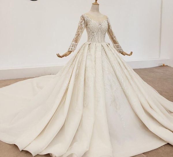 luxury castle wedding dresses custom made wedding dress desjgher handmade bridal gowns beaded sweep train vestidos de novia, White
luxury castle wedding dresses custom made wedding dress desjgher handmade bridal gowns beaded sweep train vestidos de novia, White