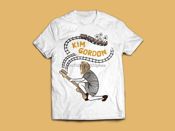 kim gordon - illustrated t-shirt men t shirt