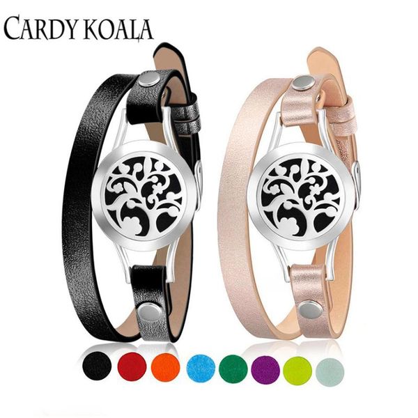 factory direct selling adjustable stainless steel rose gold twist bracelet life tree leather bracelet diffuser locket, Black
factory direct selling adjustable stainless steel rose gold twist bracelet life tree leather bracelet diffuser locket, Black