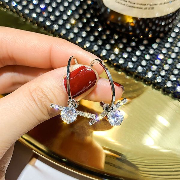 korean style fashion female cubic zirconia hoop earrings for women trendy bling rhinestone crystal earring party jewelry gifts, Golden;silver
korean style fashion female cubic zirconia hoop earrings for women trendy bling rhinestone crystal earring party jewelry gifts, Golden;silver