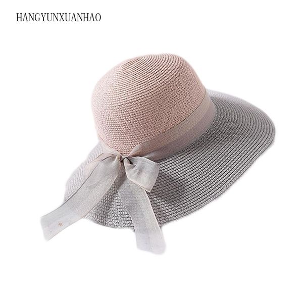 hangyunxuanhao summer sun hats for women solid large brimmed sun hats floppy with bow tie ladies beach hat, Blue;gray
hangyunxuanhao summer sun hats for women solid large brimmed sun hats floppy with bow tie ladies beach hat, Blue;gray