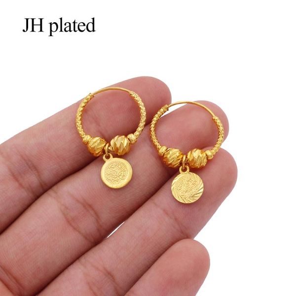 hoop & huggie earrings 24k gold color round for women girls jewelry earing eardrop african wedding gifts hoops pircing earings, Golden;silver
hoop & huggie earrings 24k gold color round for women girls jewelry earing eardrop african wedding gifts hoops pircing earings, Golden;silver