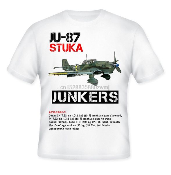junkers ju-87 - stuka wwii plane - new white cotton tshirt 2019 new fashion brand male tshirt men design t-shirt
junkers ju-87 - stuka wwii plane - new white cotton tshirt 2019 new fashion brand male tshirt men design t-shirt