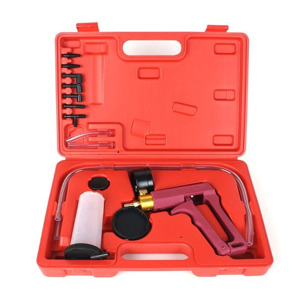 hand held vacuum pressure pump tester tool brake bleeder kit adapters for autos hand held repair tool
hand held vacuum pressure pump tester tool brake bleeder kit adapters for autos hand held repair tool