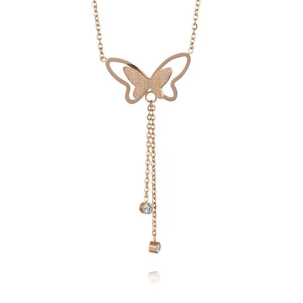 fashion women butterfly shape stainless steel pendant necklace double hollow necklace gift accessories 2020 jewelry, Silver
fashion women butterfly shape stainless steel pendant necklace double hollow necklace gift accessories 2020 jewelry, Silver