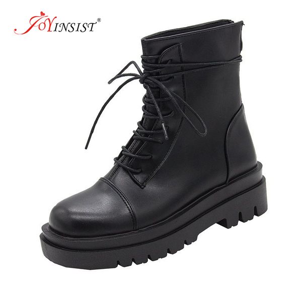 2020 new autumn and winter leather ladies martins women lace up low heel casual ankle boots for students shoes woman short boots, Black
2020 new autumn and winter leather ladies martins women lace up low heel casual ankle boots for students shoes woman short boots, Black