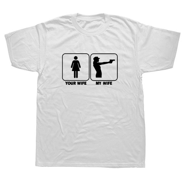 ваша жена моя жена shooter смешные t-shirt mens casual стиль короткие рукава крупногабаритные streetwear хип-хоп футболки boyfriend подарков
ваша жена моя жена shooter смешные t-shirt mens casual стиль короткие рукава крупногабаритные streetwear хип-хоп футболки boyfriend подарков