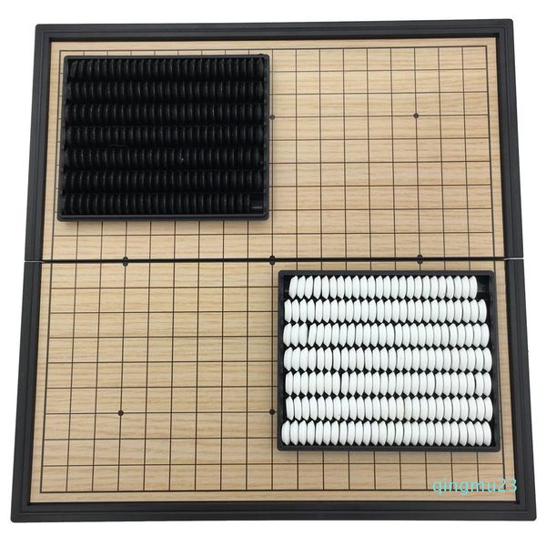 wholesale-go game set weiqi magnetic pieces folding board 19 lines 361 pcs/set board size 25 cm x 25 cm reversi board game gift for kids
wholesale-go game set weiqi magnetic pieces folding board 19 lines 361 pcs/set board size 25 cm x 25 cm reversi board game gift for kids